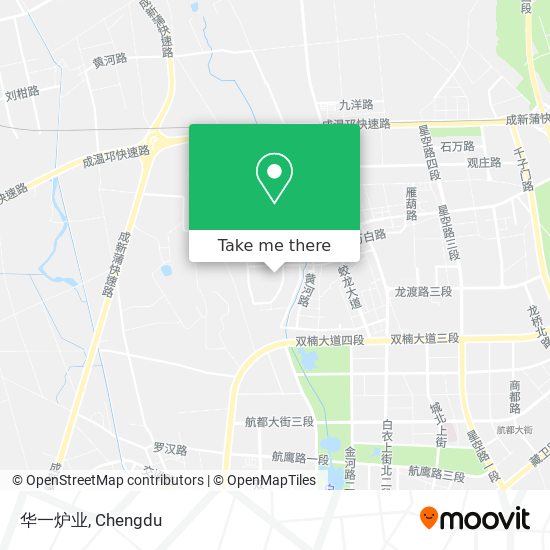华一炉业 map