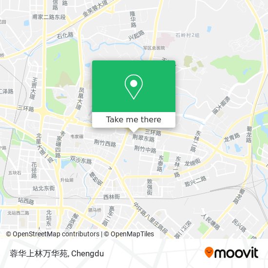 蓉华上林万华苑 map