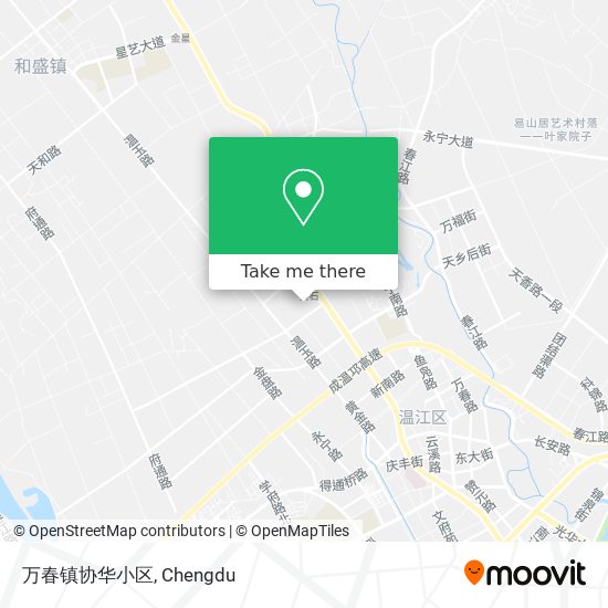 万春镇协华小区 map