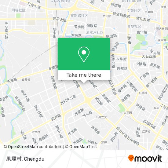 果堰村 map