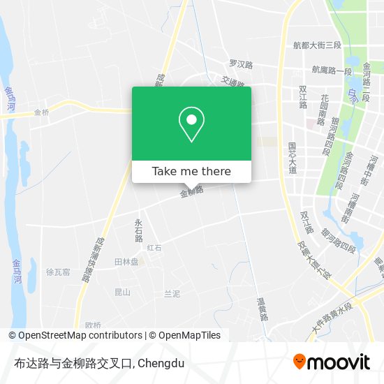 布达路与金柳路交叉口 map