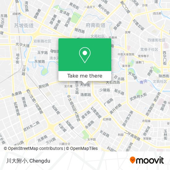 川大附小 map