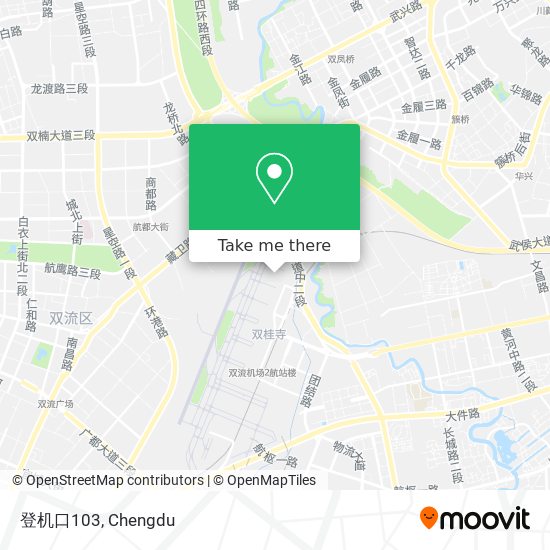 登机口103 map