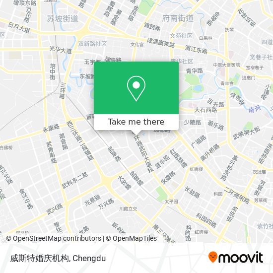 威斯特婚庆机构 map