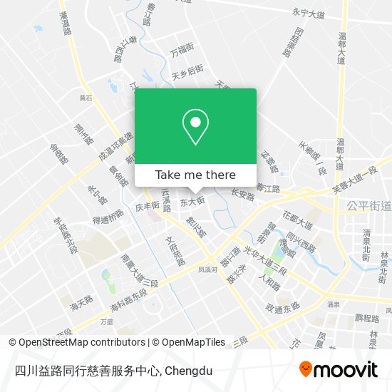四川益路同行慈善服务中心 map