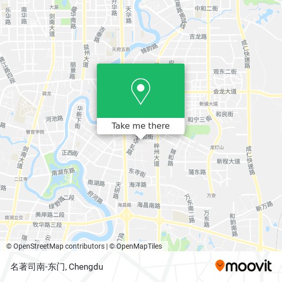 名著司南-东门 map