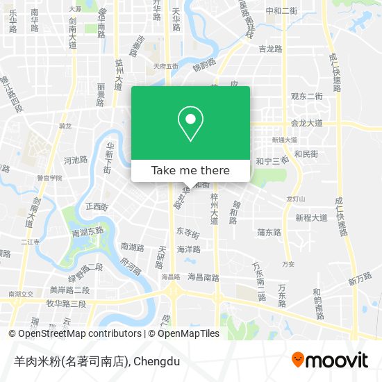 羊肉米粉(名著司南店) map