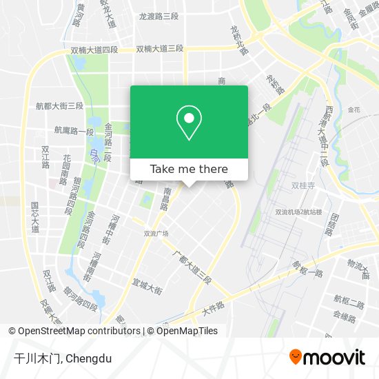 干川木门 map