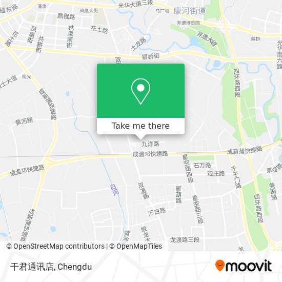 干君通讯店 map