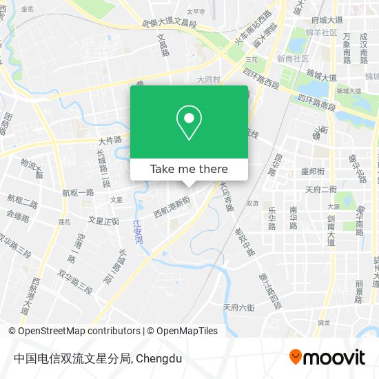 中国电信双流文星分局 map