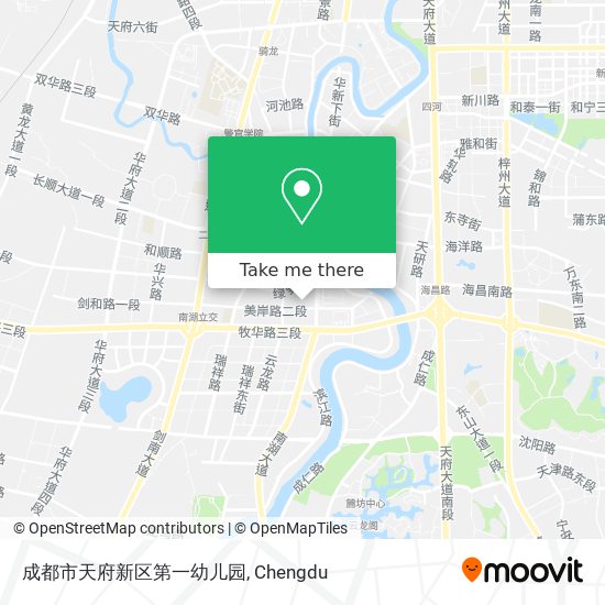 成都市天府新区第一幼儿园 map