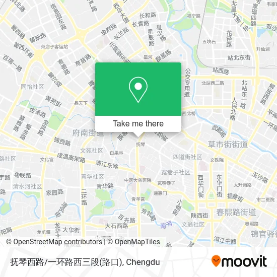 抚琴西路/一环路西三段(路口) map