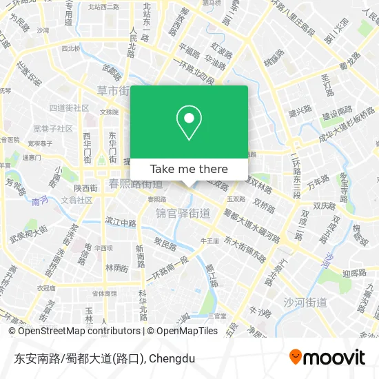 东安南路/蜀都大道(路口) map