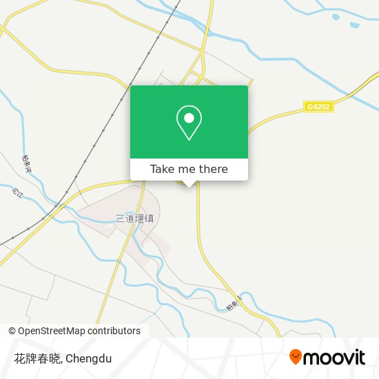 花牌春晓 map