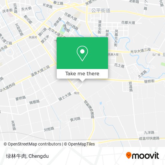 绿林牛肉 map