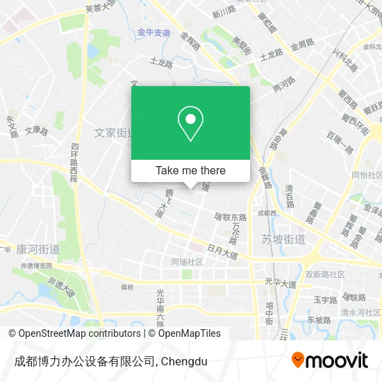成都博力办公设备有限公司 map
