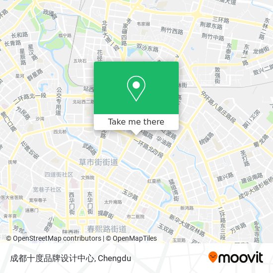 成都十度品牌设计中心 map