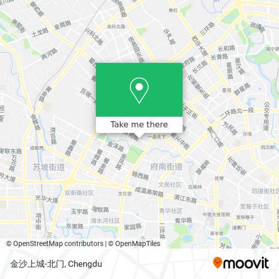 金沙上城-北门 map