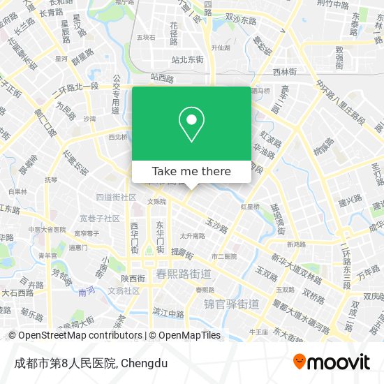 成都市第8人民医院 map