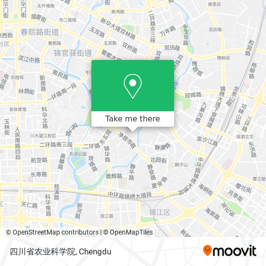 四川省农业科学院 map