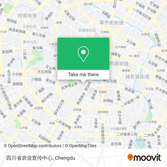 四川省农业宣传中心 map