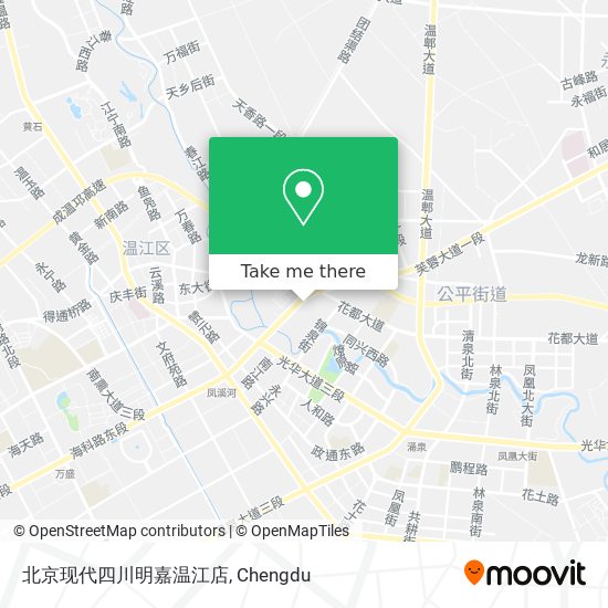北京现代四川明嘉温江店 map