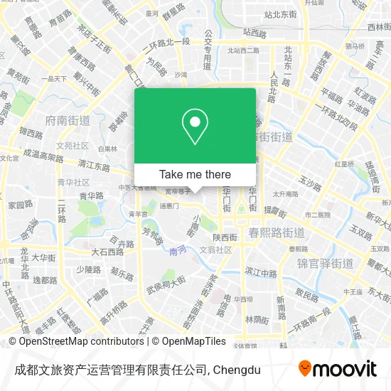 成都文旅资产运营管理有限责任公司 map