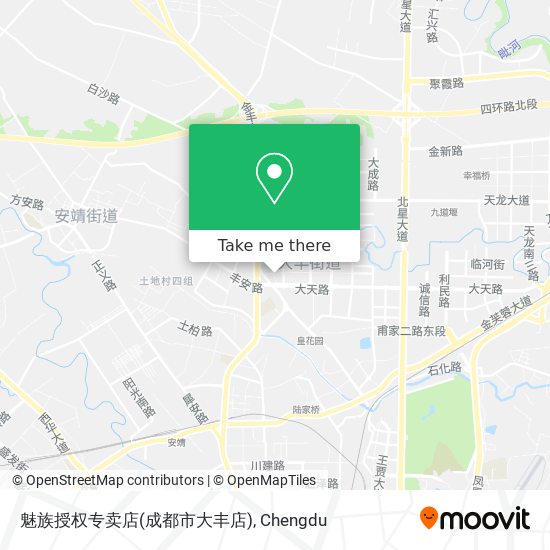 魅族授权专卖店(成都市大丰店) map
