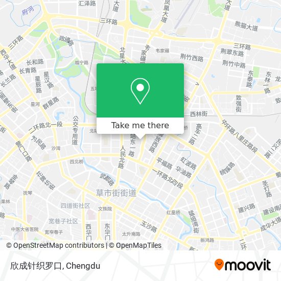 欣成针织罗口 map