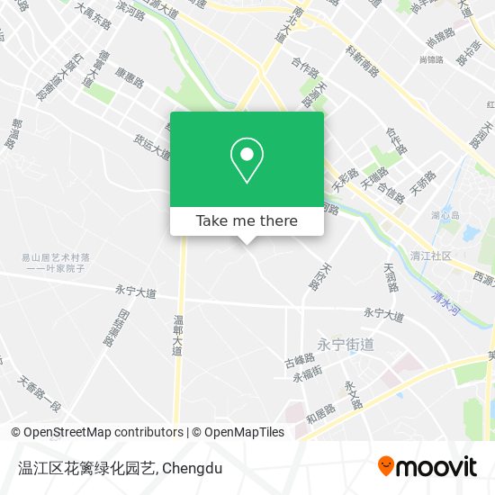 温江区花篱绿化园艺 map