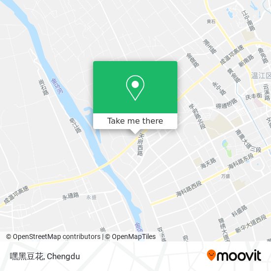 嘿黑豆花 map