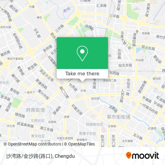 沙湾路/金沙路(路口) map