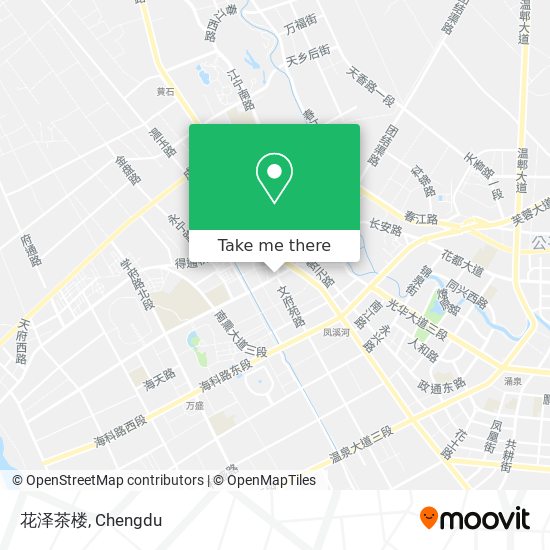 花泽茶楼 map