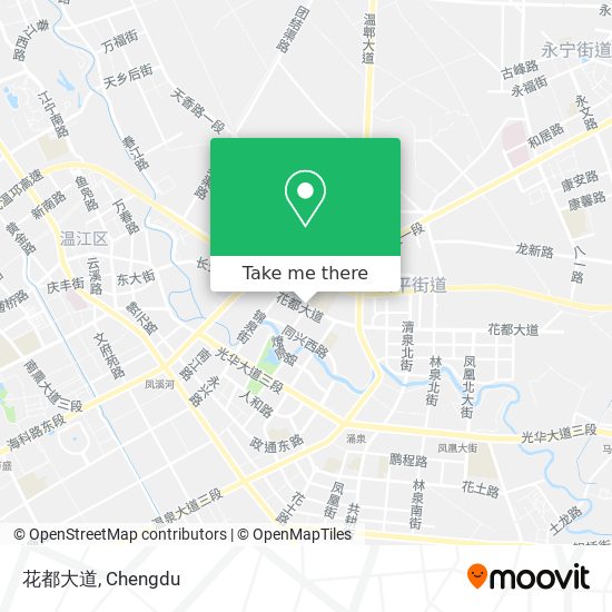 花都大道 map