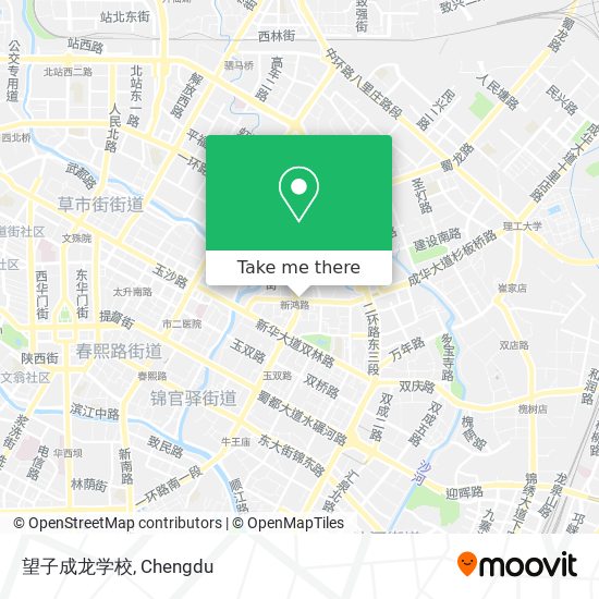 望子成龙学校 map