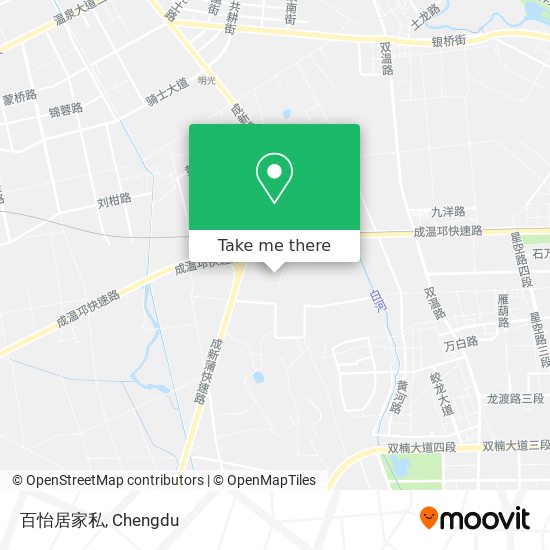 百怡居家私 map