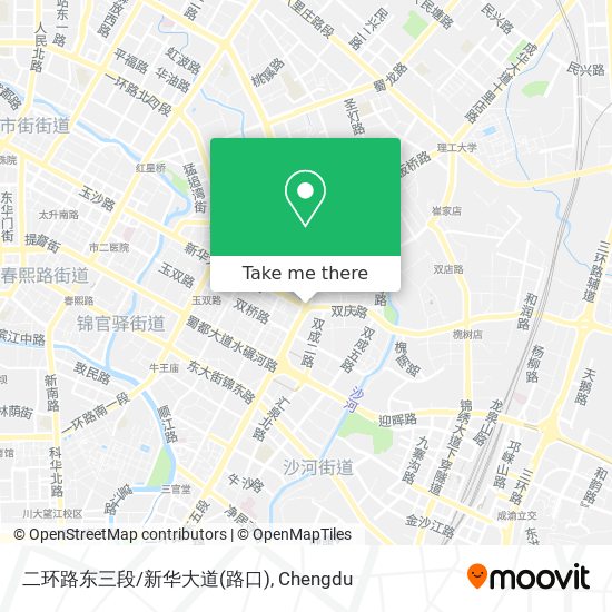 二环路东三段/新华大道(路口) map