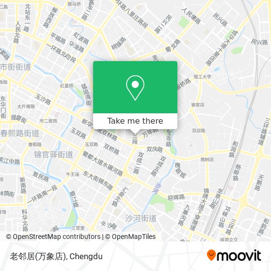老邻居(万象店) map