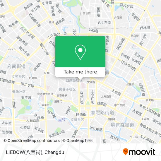 LIEDOW(八宝街) map