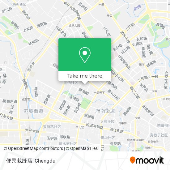 便民裁缝店 map