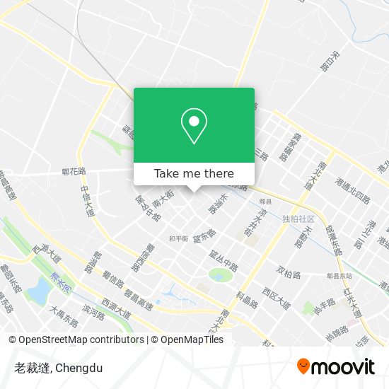老裁缝 map