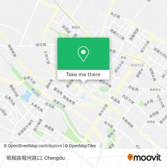 蜀顺路顺河路口 map