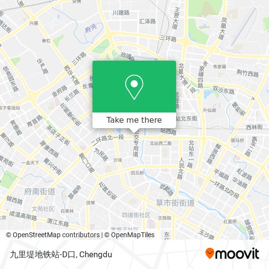 九里堤地铁站-D口 map