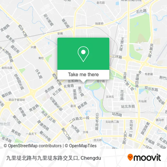 九里堤北路与九里堤东路交叉口 map