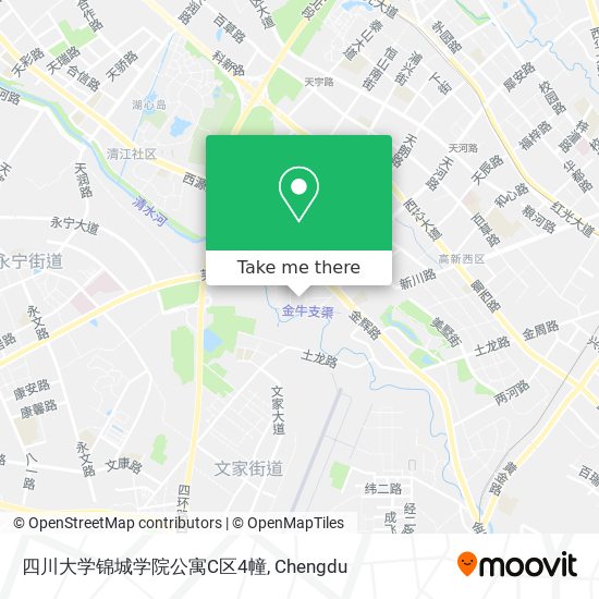 四川大学锦城学院公寓C区4幢 map