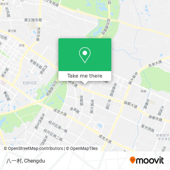 八一村 map