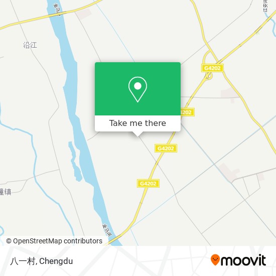 八一村 map