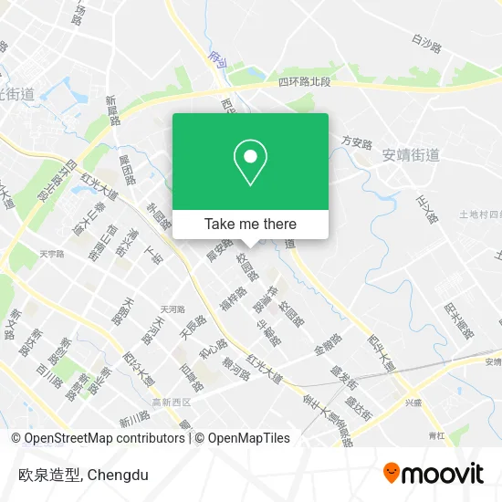 欧泉造型 map