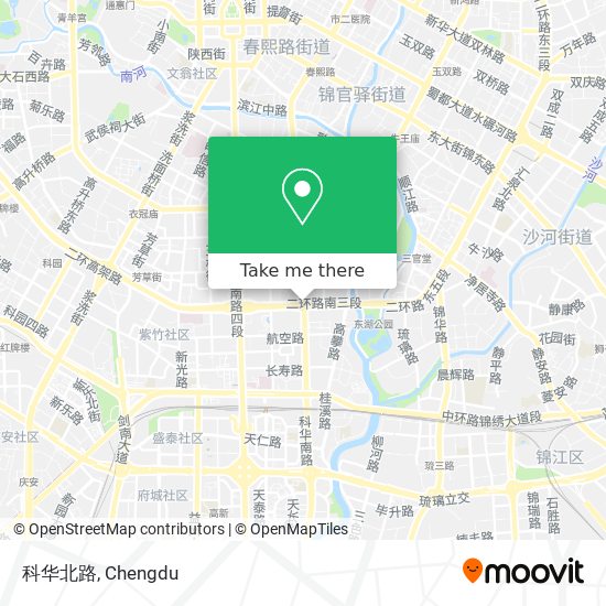 科华北路 map