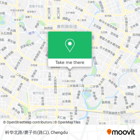 科华北路/磨子街(路口) map